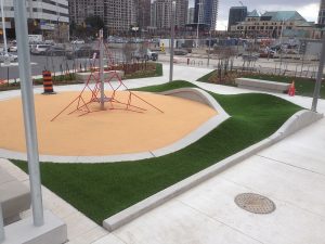 play center for kids with synthetic turf in mississauga square one
