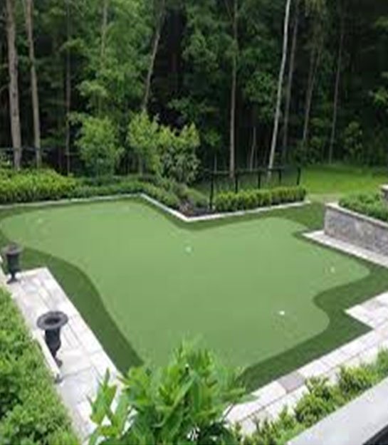 Backyard Golf Green in Toronto