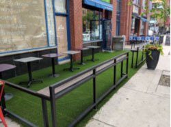 design-turf-artificial-grass-outdoor restaurant Toronto