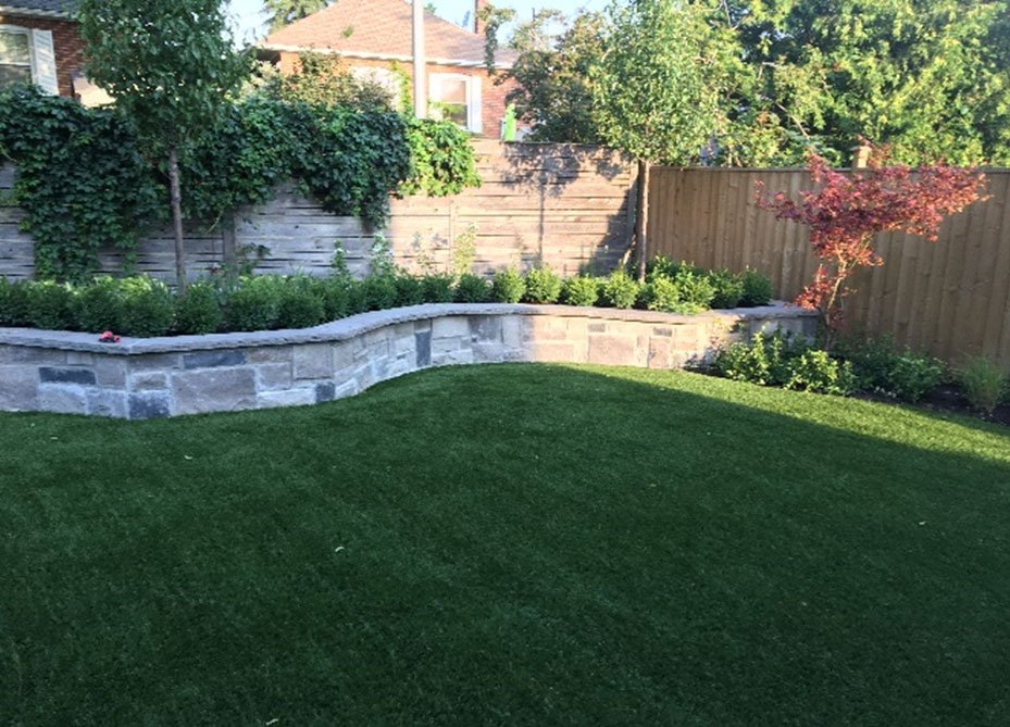 thoroughly perfect for this appropriately landscaped backyard