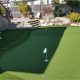 The Perfect Side-yard synthetic golf green