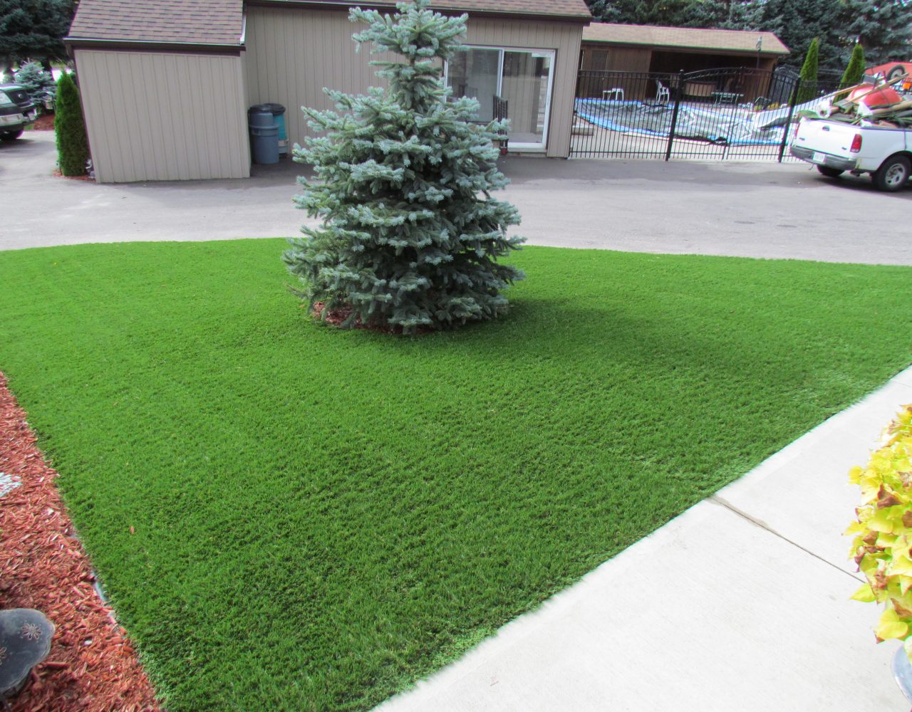Synthetic lawns pay for themselves after 5-7 years