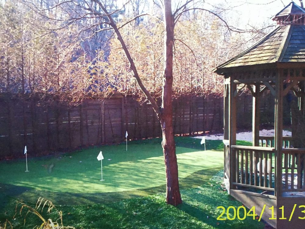 Rosedale synthetic golf green 2004